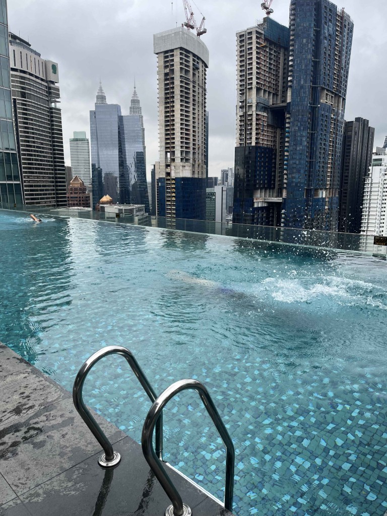 infinity pool view